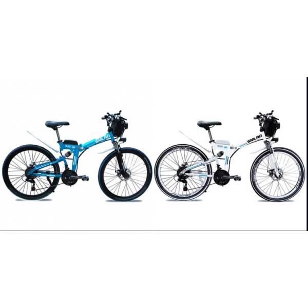 26 Inch High Speed Electric Bike , Folding E Bike 350W Lithium Battery