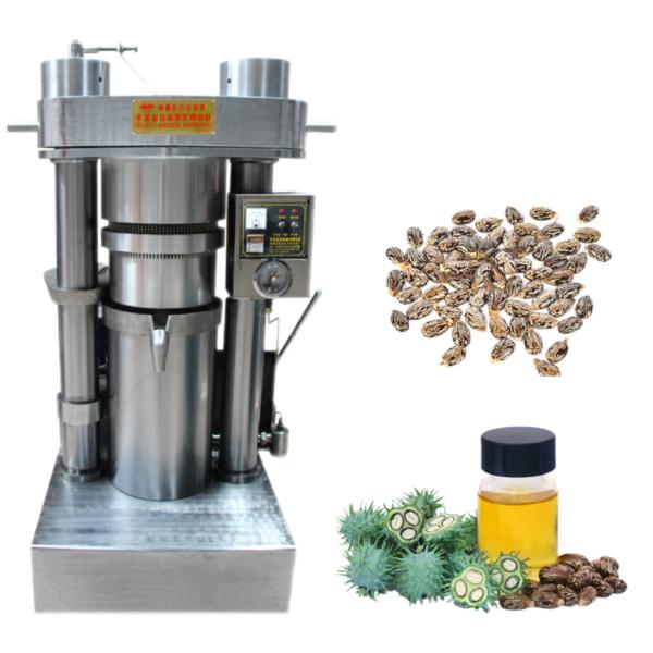 Промышленная гидравлическая маслопрессовая машина для производства масла каннабиса холодный / горячий пресс