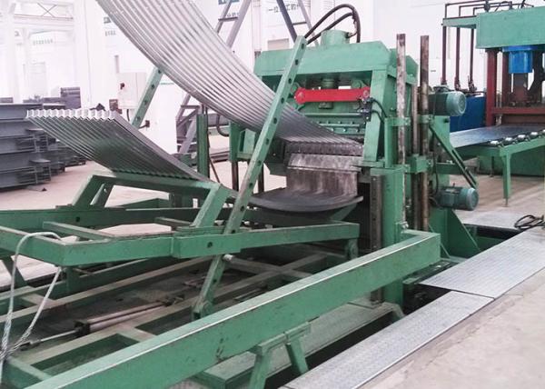 Galvanized Sheet Steel Silo Roll Forming Machine PI PPGI Material Industrial