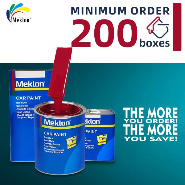 High Performance UV Resistant Bright Red Car Repair Paint