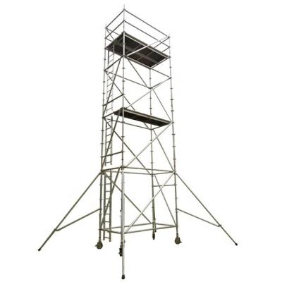 Outdoor Building Construction Aluminum Ringlock Scaffolding GS Certification