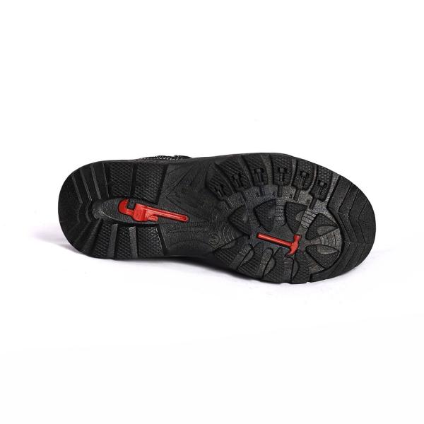 Chaussures de sécurité à manches d'acier unisexe résistantes au glissement