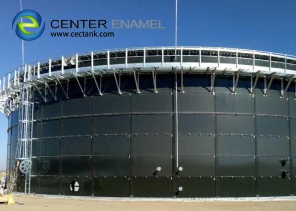 Tanques de aço inoxidável em parafuso Design de engenharia exceder AWWA D103-09