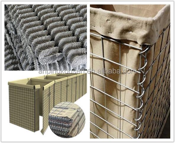 Galvanized Wire Protection Barrier Bastion Welded Wire Mesh Safety Defensive Barriers