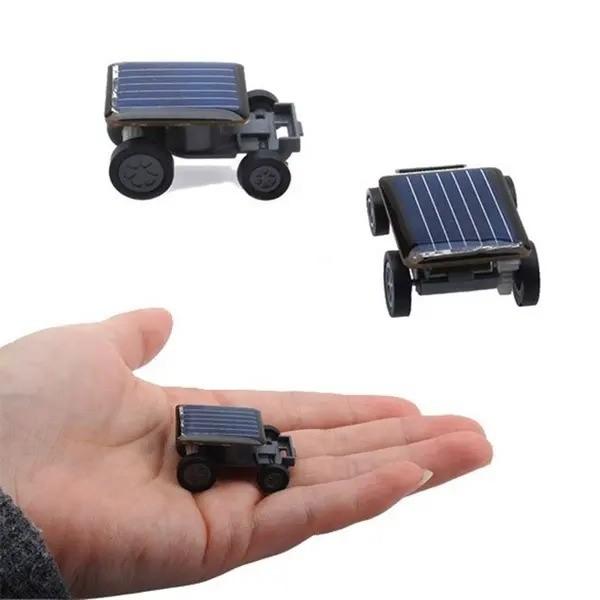 Compact Smallest Solar Race Car Toy Solar Mini Electric Car For  8 To 13 Years Kids