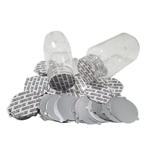 Easy Peel Off Induction Aluminum Foil Cover Seal Liner For Plastic Bottle