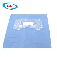 Pacote de cortinas não tecidas para cesárea com pinça do cordão umbilical e bata cirúrgica reforçada