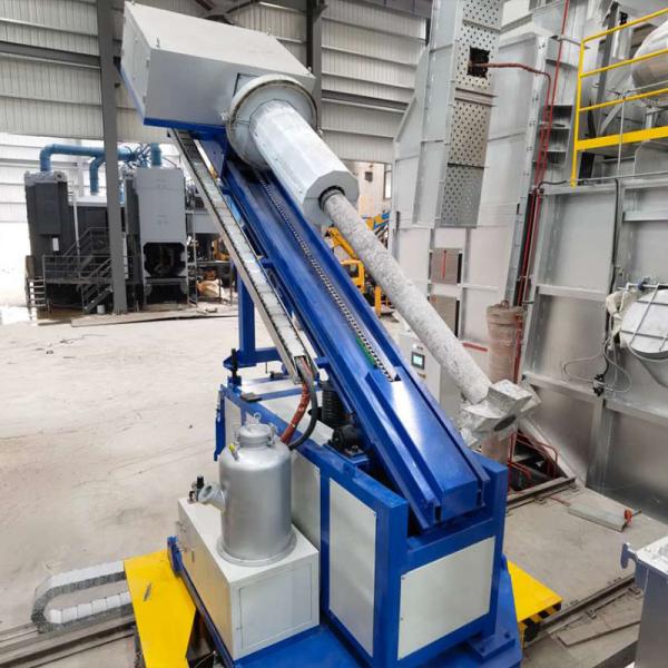 600kg Maximum Capacity Aluminum Refining Degassing Machine with 0-99 Adjustable Degassing Time