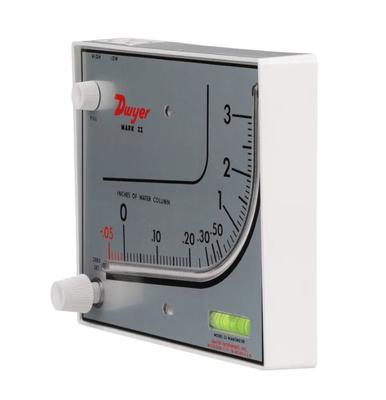 Dwyer Mark II Series Molded Plastic Manometer 0-7000 Fpm