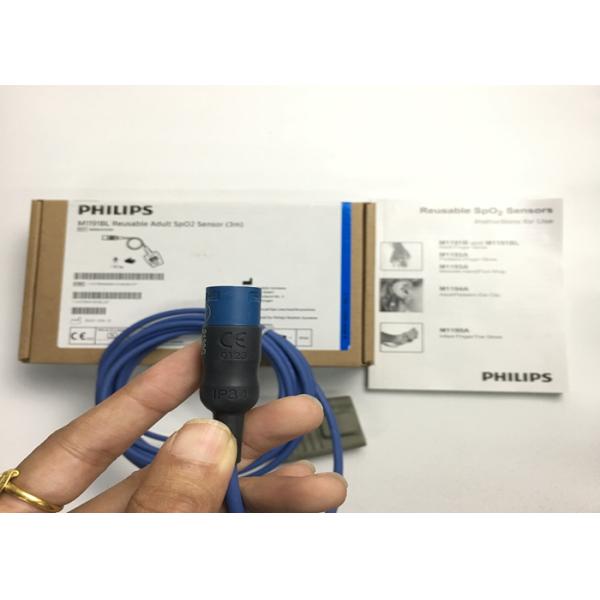 Phlip M1191BL Equipamento Médico Peças sobressalentes, Sensor SpO2 para Adultos 3M D Forma 8 pinos