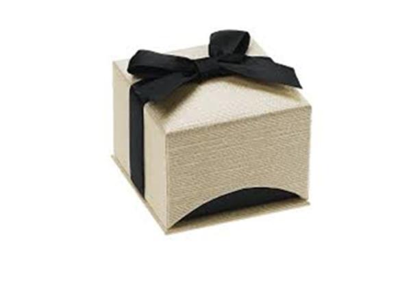 Earring Ring Packing Modern Jewelry Box , Internal White Velvet Personalised Jewellery Box