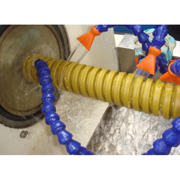 90kg/H 63mm 55kw PE Carbon Spiral Pipe Extrusion Line