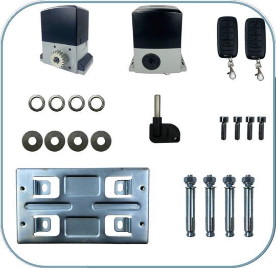 Консервооткрыватель сползая ворот AC 2500KG с построенный в контрольной панели