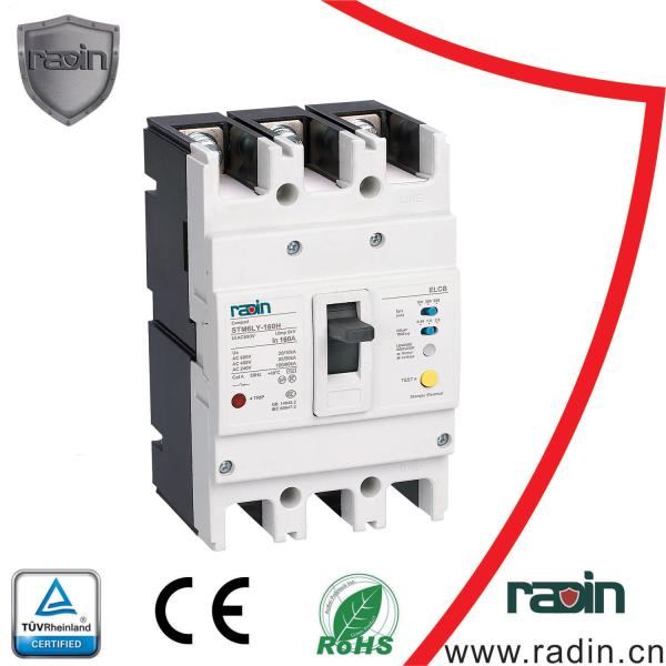 Current Limiting Capacity Adjustable MCCB Earth Leakage Circuit Breaker ELCB