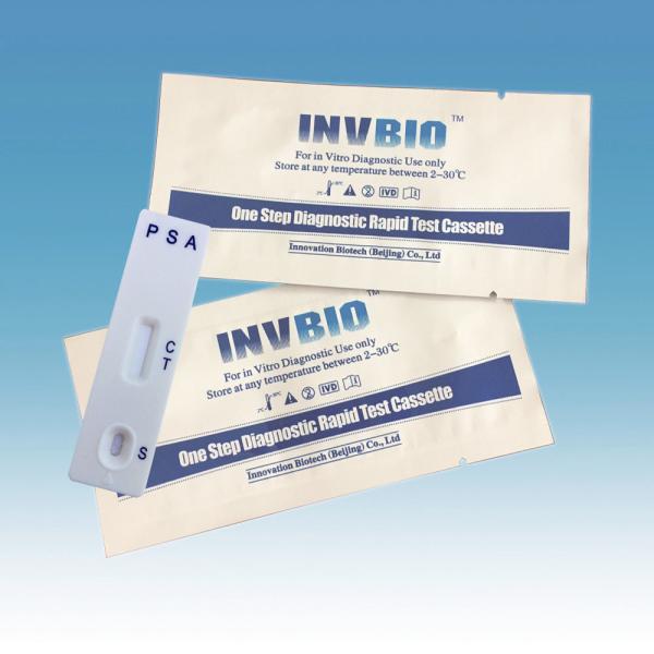 One Step MSDS Psa Card Test Medical Rapid Diagnostic Serum Whole Blood