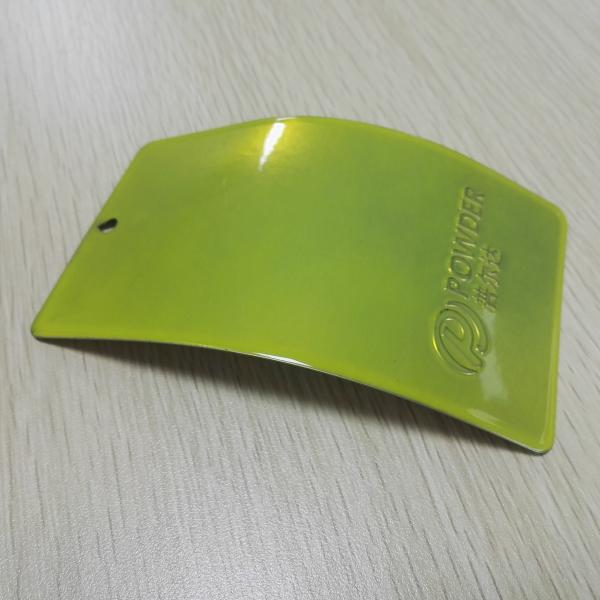High Glossy Powder Coat Candy Colors , Candy Green Powder Coat Eco - Friendly