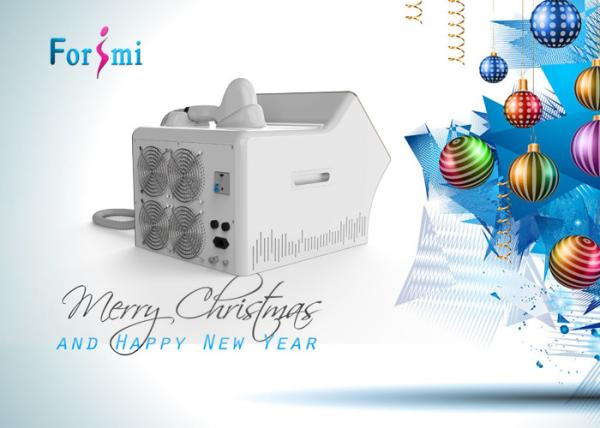 Merry Christmas! Pure White Portable 808nm Diode Laser Hair Removal Machine For You!