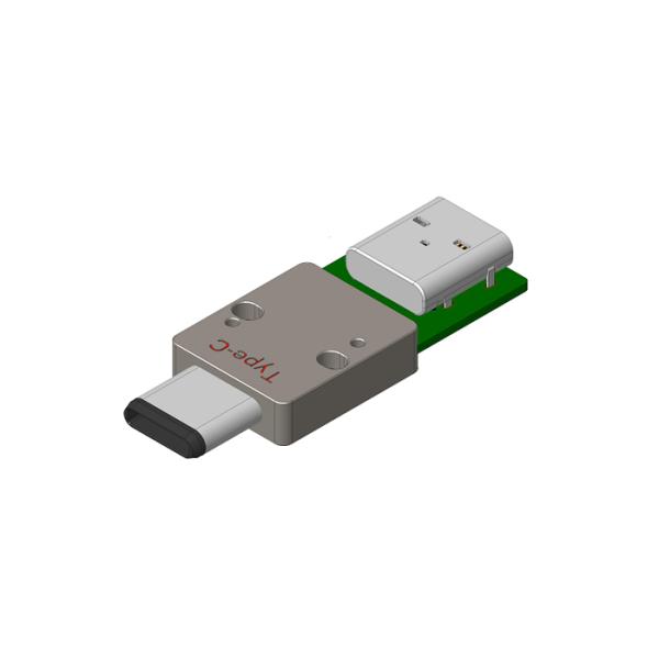 USB-C Screen Test Plug Industrial Grade Burn In Testing For Type C Connectors