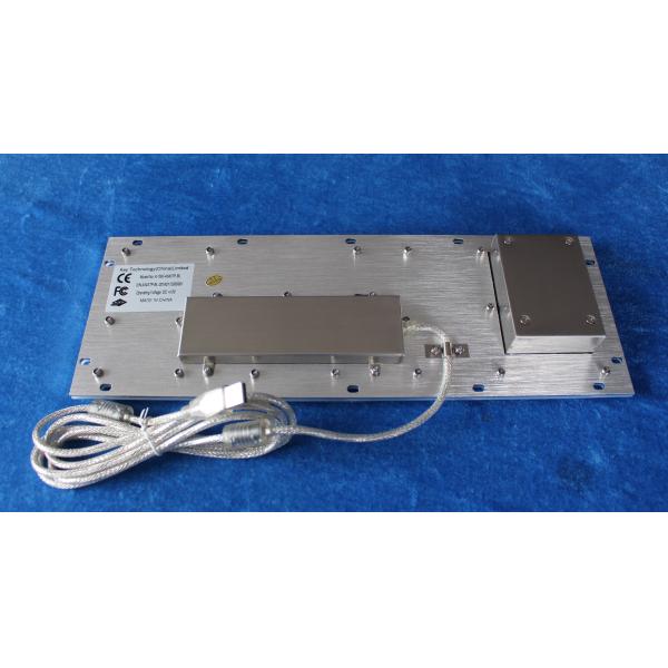 Metal backlit клавиатура USB/освещенная контржурным светом механически клавиатура с ruggedized touchpad