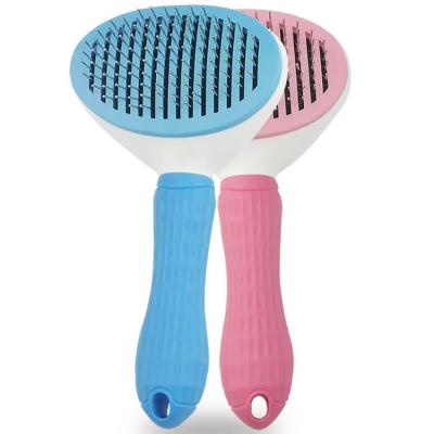 Ferramentas de limpeza para animais de estimação de várias cores para gatos Autodeterminação Pincel de cabelo para cães Pincel de limpeza para animais de estimação