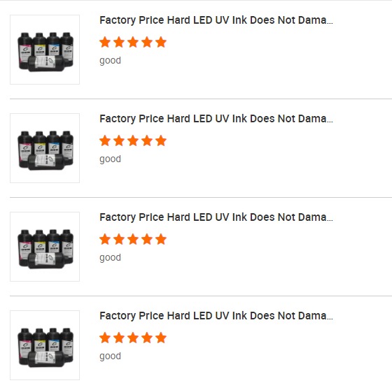 High Quality Hard Soft LED UV Curable Ink for Phone Case Wood Glass Acrylic Metal Printing for Epson I3200 XP600 DX5 DX7 UV Ink