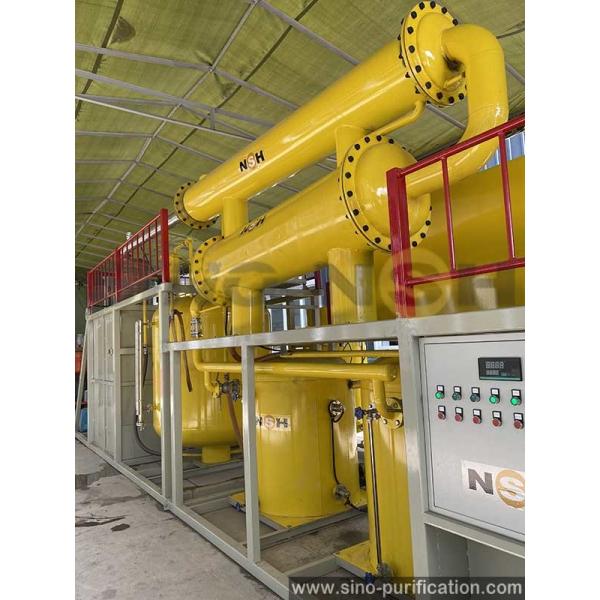 La machine de dégazage de raffinage du pétrole de moteur enlèvent les impuretés 380V