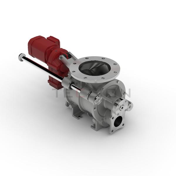 Pellets éclaboussure d'air rotative soupape étoile alimentateur rotatif basse température
