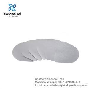 Capa de papel de aluminio personalizado Inducción de sellado de papel de