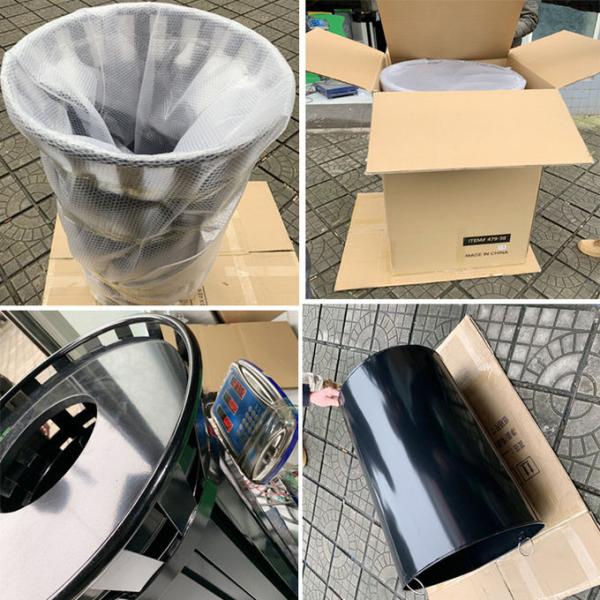 мусорный бак 38 галлонов 914mm высокий водоустойчивый с крышкой