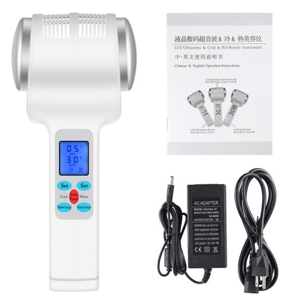 Ultrasonic Cryotherapy Hot Cold Hammer Lymphatic Massager Beauty Salon Equipment