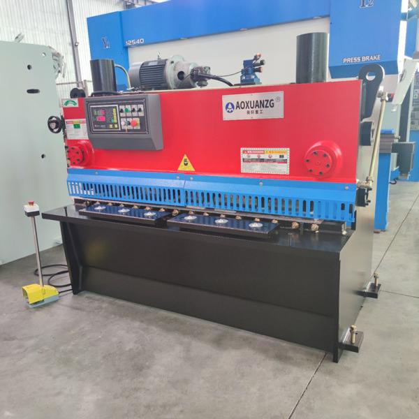 Máquina de corte de la chapa de la máquina QC11K-6*1600 de la guillotina hidráulica MD11