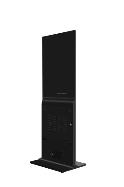 55 58 inch UHD 4K floor standing LCD touchscreen computer self-service interactive terminal