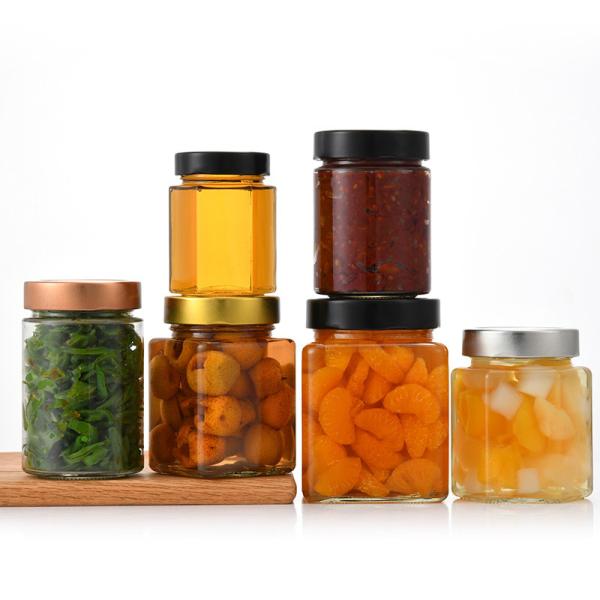 Optional Food Glass Packaging Glass for Customizable Food Grade Products