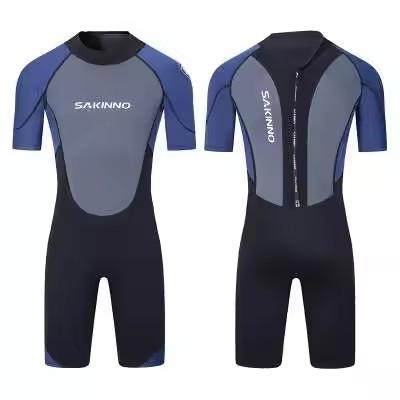 3mm Neoprene Diving Shorty Wetsuit Comfortable  For Men Surfing Swimming