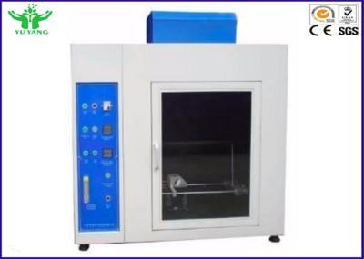Material que queima o verificador horizontal da inflamabilidade, instrumento do teste da chama da agulha 220v
