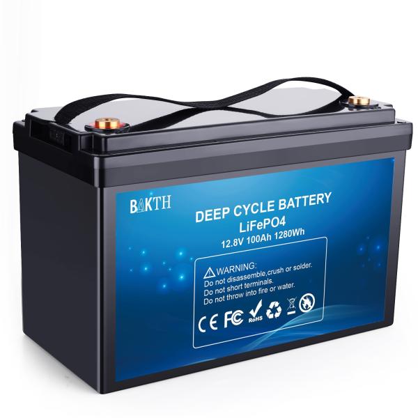 12.8v 100Ah 1280WH E Bike Battery Pack Battery Pack For Electric Motorcycle Bakth