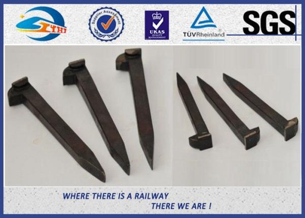 Track Carbon Steel 4.8 Grade Railway Dog Spikes  AREM Q235