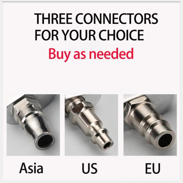 Digital LCD Display Inflation Monitoring Manometer Car EU Tire Air Pressure Inflator Gauge LED Backlight Vehicle