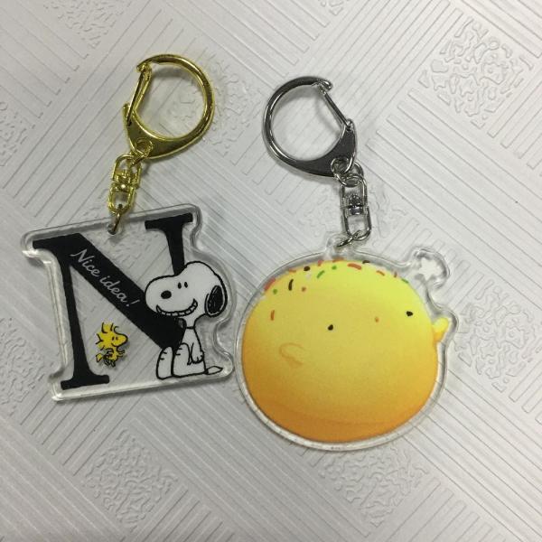 Offset Printing Anime Acrylic Keychain Customized For Advertisement