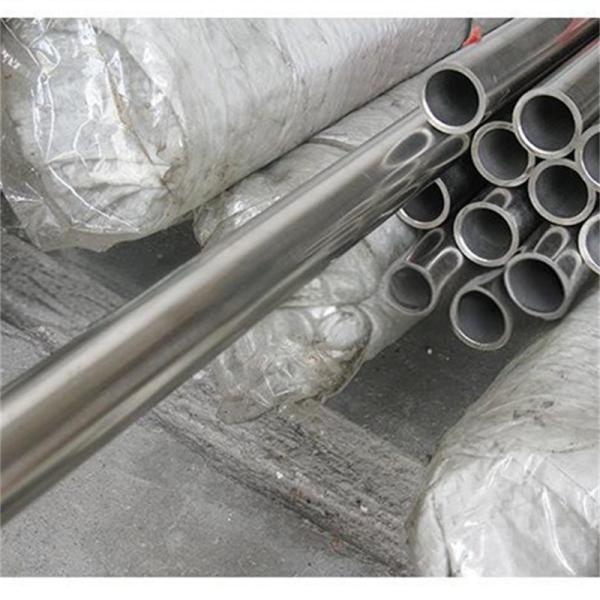 ASTM A269 TP316L Aço inoxidável Tubo Recheado Brilhante acabamento polido 320 Grit