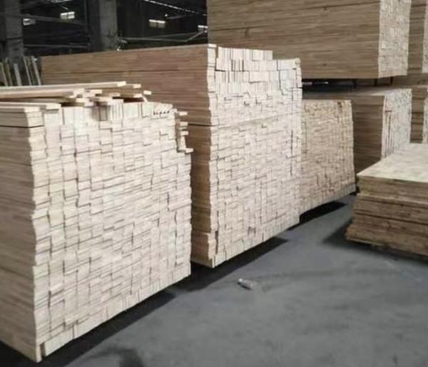 Rubber Wood Finger Joint Splicing Board Width 1.22m Length 2.44m