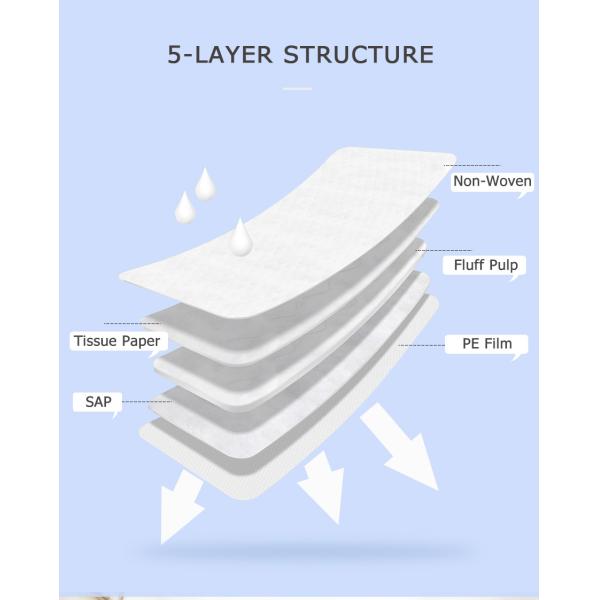 Сгущенная инконтиненция санитарные салфетки для взрослых беременных женщин PE пленка упаковка