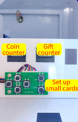 Большой воин Монеты-управляемые краны машины Синяя игра Звездная любовь клип-машина