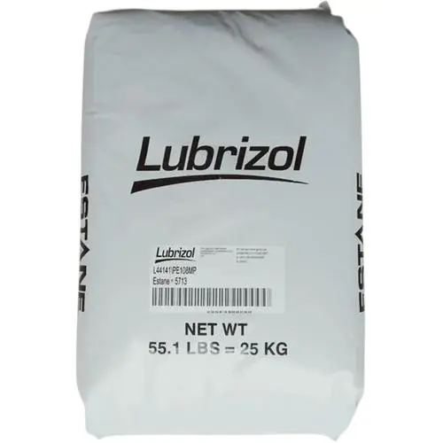 TPU Lubrizol S190A de qualité alimentaire Résistance à l'hydrolyse Résistance aux produits chimiques Résistance au froid Équipement mécanique Produits sportifs Joints automobiles Tubes d'huile Fil et câbles Pièces antichocs