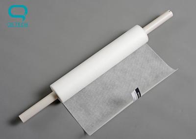 Rolo de limpeza do papel folhas do X.400 da polegada de Rolls do limpador do estêncil branco industrial de SMT de 10