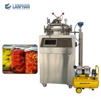 75l 100l 150l Compteur alimentaire haute pression Stérilisateur à rétort sous pression pour aliments embouteillés