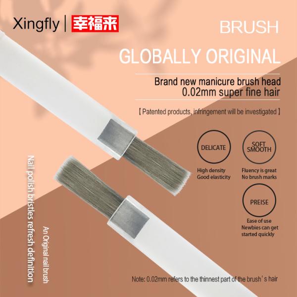 Оригинальная кисть для ногтей Ногтевой лак Заменная кисть УФ-гель Поляк для ногтей Бутылка Ногтевые искусственные кисти