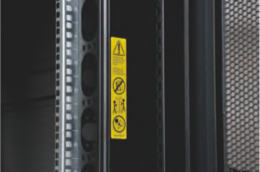 VE Server Rack Cabinet with 1300kg Loading Capacity 24/42U Capacity and SPCC Cold Rolled Steel Construction