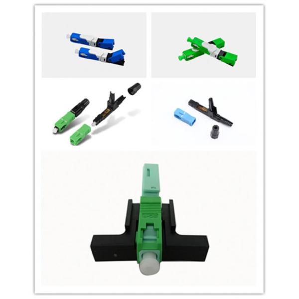 0.25dB 1550nm FTTH Fast Connector Flat Cable SC UPC Connector