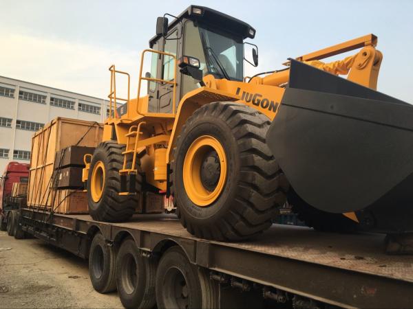 5 Ton Pilot Control Compact Wheel Loader Weichai WD10G220 Engine